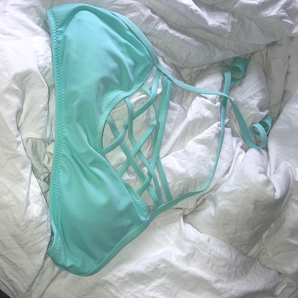 Turquoise Bikini Top!